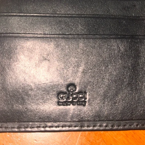 Vintage Canvas Gucci trifold wallet